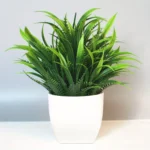 1PCS Artificial Potted Plant Scene Desktop Home Office Shelf Decor Tabletop Landscape Bonsai Wedding Room Party Accessories Vine - Image 4