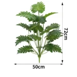 45-90cm Tropical Palm Tree Large Monstera Artificial Plants Large Coconut Tree With Foliage Wedding Home Garden Balcony Decor - Image 5