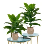 85cm 30 Leaves Tropical Artifici Plant Large Fake Palm Tree Artificial Plants Leaves Plastic Foliage for Home Garden Decoration - Image 6