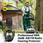 ARM NEXT Electronic Noise Reduction Earmuff Hearing Protector Headphone Digital AM/FM Radio Stereo Hearing Protection Ear Muffs - Image 5