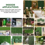 Artificial Plants Grass Wall Backdrop Decoration Boxwood Hedge Panels for Indoor Outdoor Home Garden Balcony Decor Wedding Party - Image 3