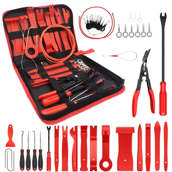 Auto Interior Disassembly Kit Car Plastic Trim Removal Tool Car Clips Puller Diy Panel Tools For Auto Trim Puller Set - Image 1