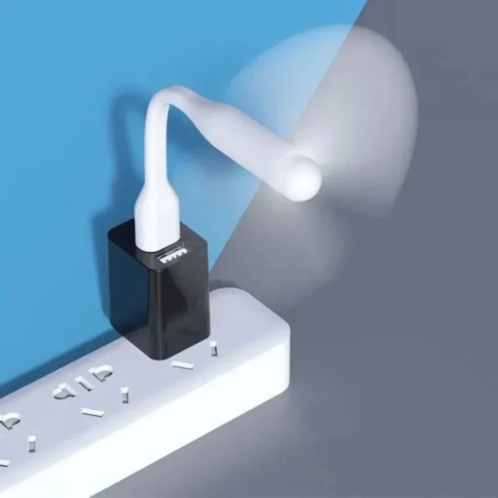 Creative USB Fan for Laptop 360° Rotatable Flexible Portable Mini Cooling Fan for Power Bank Notebook Computer USB Gadgets - Image 1