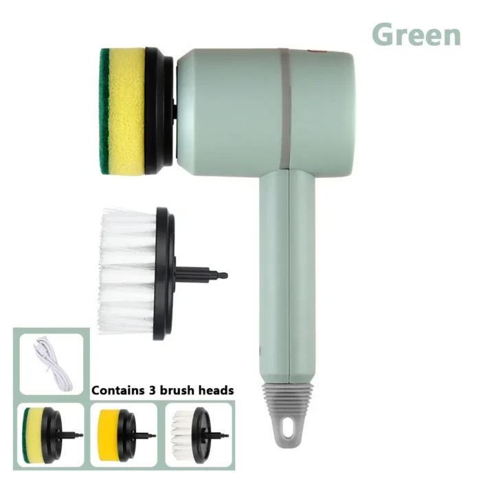 Electric Cleaning Brush Multi-functional Home USB Rechargeable Electric Rotary Scrubber Household Appliances Cleaning Gadget - Image 4