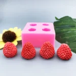 Fruit Strawberry Silicone Mold Fondant Chocolate Jelly Making Cake Tools Decorating DIY Plaster Clay Resin Art - Image 2