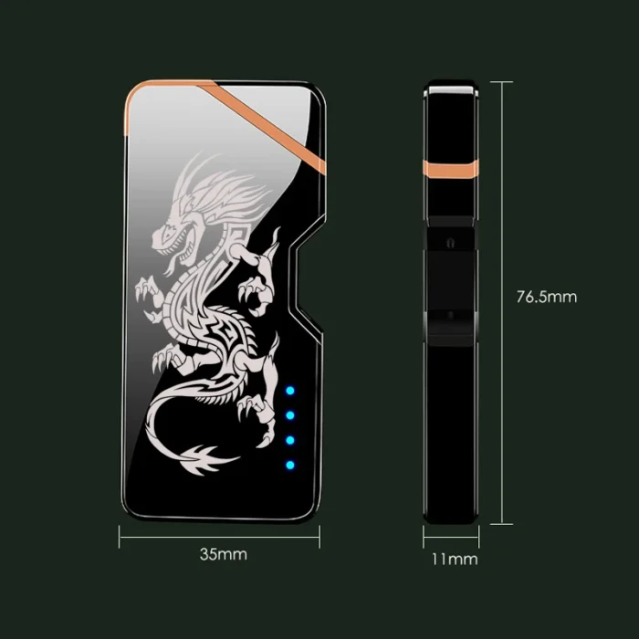 Infrared Induction Electric Lighter Novelty Windproof USB Rechargeable Cool Gadgets Technology Smart Smoking Accessories For Men - Image 6