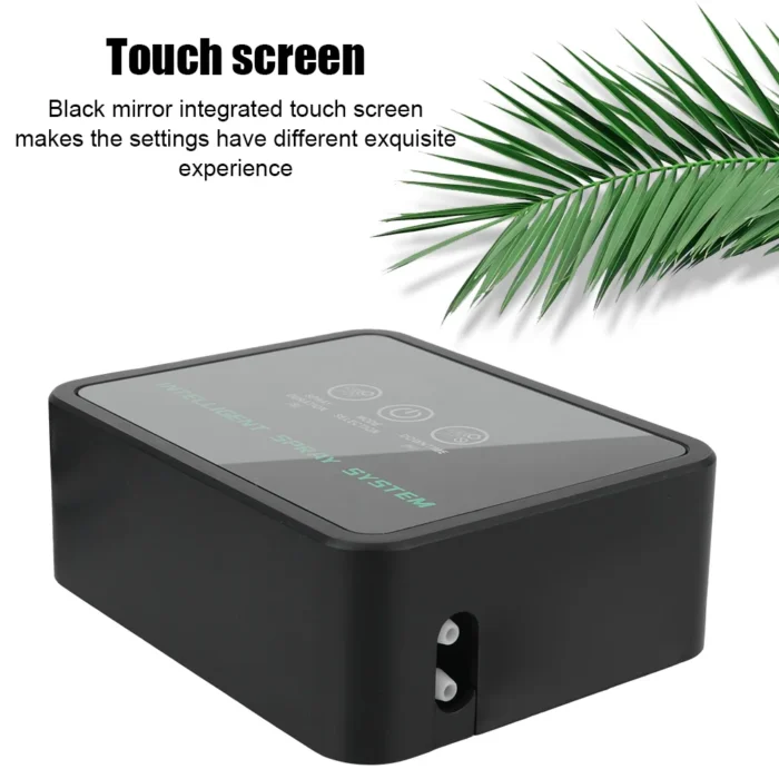 Intelligent Automatic Reptile Fogger Touch Screen Sprinkler Control Electronic Humidifier Timer Mist Rainforest Spray System Set - Image 3