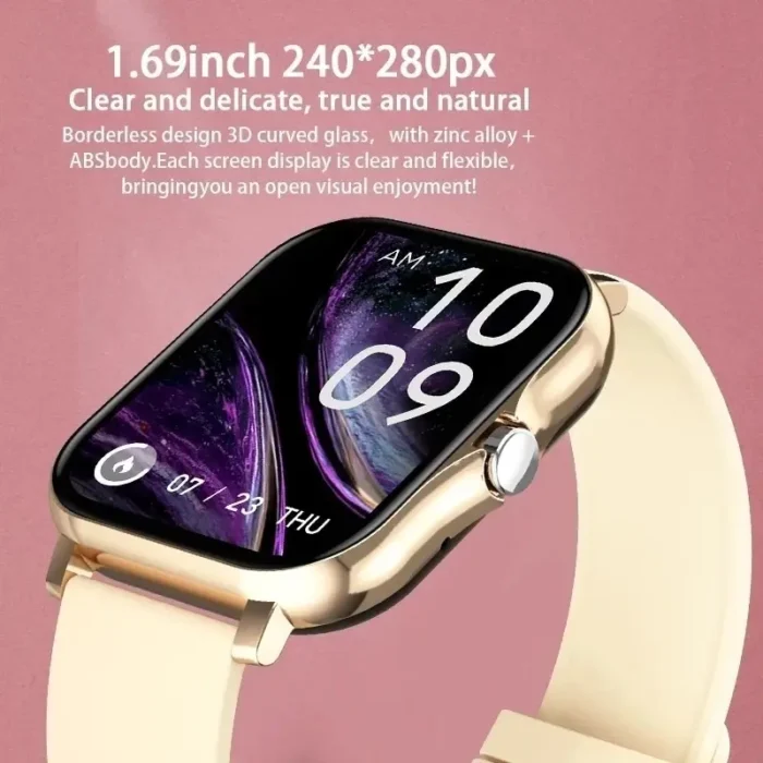LIGE 2024 Smart Watch For Men Women Gift Full Touch Screen Sports Fitness Watches Bluetooth Calls Digital Smartwatch Wristwatch - Image 2