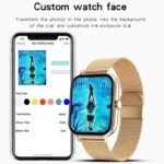 LIGE 2024 Smart Watch For Men Women Gift Full Touch Screen Sports Fitness Watches Bluetooth Calls Digital Smartwatch Wristwatch - Image 4