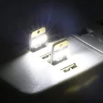Mini Pocket Card USB Power LED Keychain Bedroom Night Light 0.2W USB LED Bulb Book Light For Laptop PC Powerbank USB Gadgets New - Image 5
