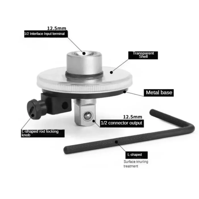 NEW Torque Wrench Torquemeter Dial Automotive Tools Hand Tool Auto Service Equipment Garage Tools Calibrated In Degrees - Image 6