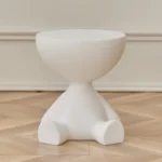 Nordic Plastic Sofa Side tables mini Corner coffee table home decor low Bedside tables living room round Small stool Furniture - Image 5