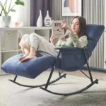 Recliner Nordic Lazy Sofas Rocking Chairs Living Room Furniture Foldable Sofa Bed Modern Balcony Bedroom Relaxing Lounge Chairs - Image 3