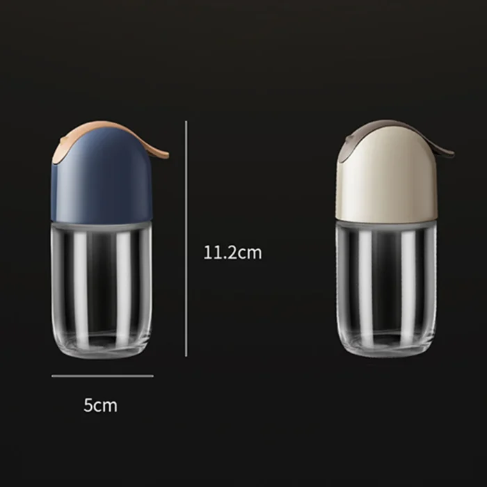 Seasoning Jar Salt Sugar Jar Fetish Sprinkling Seasoning Bottle Portable Desktop Household Kitchen Seasoning Bottle spice set - Image 5