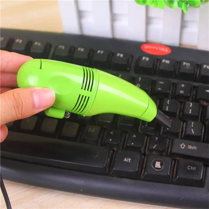 Small Portable USB Vacuum Cleaner Brush Dust Collector Computer Keyboard Phone Laptop Universal Cleaning Gadgets Accessories - Image 1
