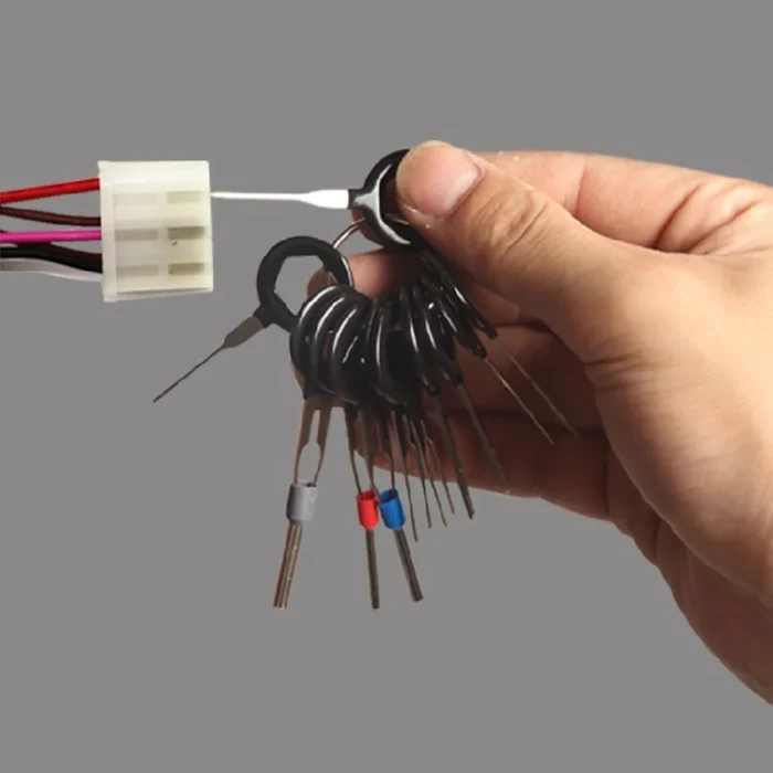 Terminal Removal Tool Terminal Pin Extractor Puller Car Electrical Wiring Crimp Connector Pin Auto mechanic workshop Automotive - Image 1