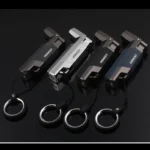 Windproof Portable Turbine Spray Gun Butane Lighter , Key Ring, Cigar Cigarette Accessories, Outdoor Gadgets, Men's Gift - Image 2